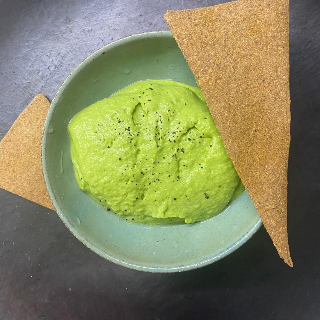 Spinach Hummus from True Leaf Farms